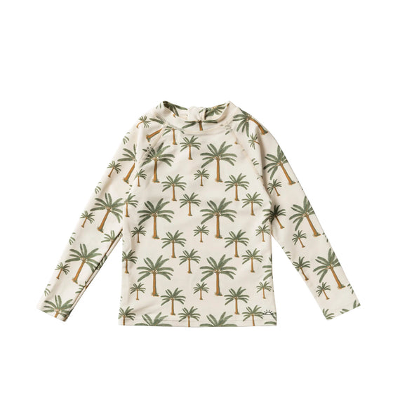Crown Tree UV-Shirt langarm - Shortbread