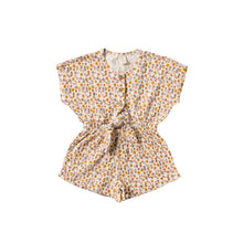  Flower Bud Tie Jumpsuit - Shortbread