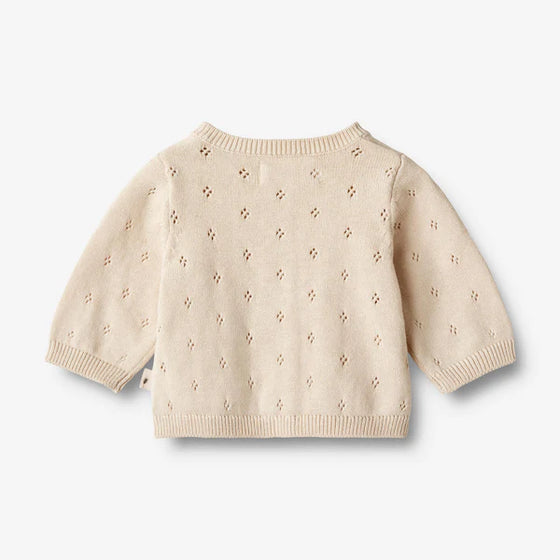 Knit Cardigan Maia - sandshell