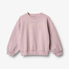  Sweatshirt L/S Embroidery Eliza - lavender mist