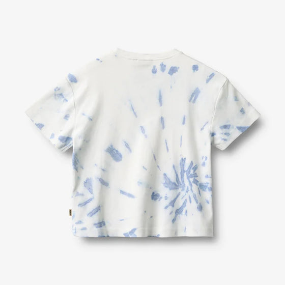 T-Shirt S/S Tommy - blue tie dye