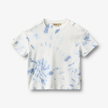  T-Shirt S/S Tommy - blue tie dye