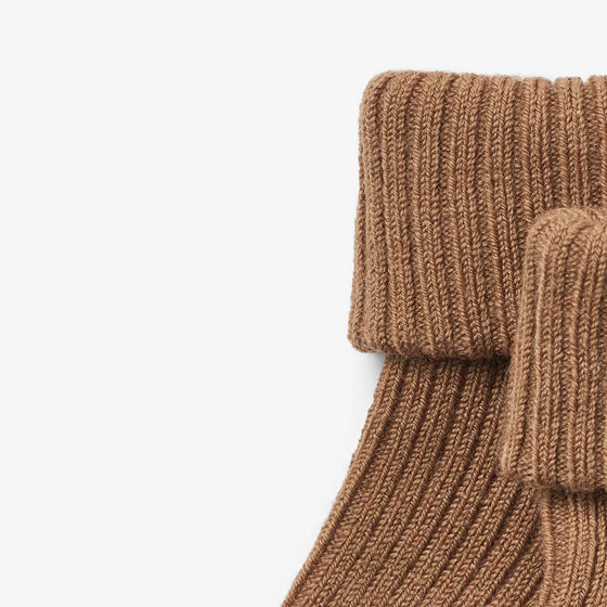 WOLL-RIPPSOCKEN ZIGGY - Caramel