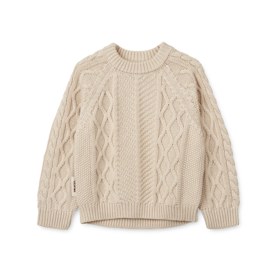 CALLIO Strickpullover beige