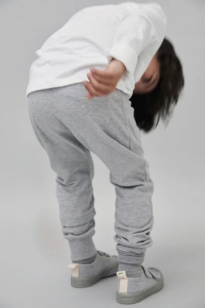 Baggy Pants - Grey Melange